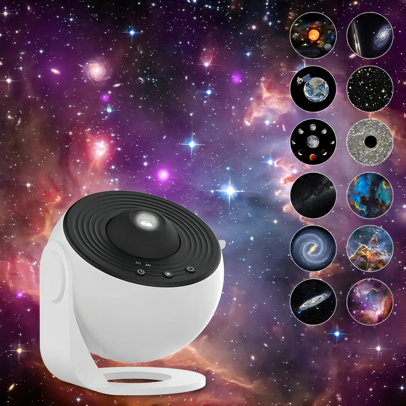 Galaxy Projector Starry Sky Night Light – 360° Rotating Planetarium Lamp for Kids & Room Decor